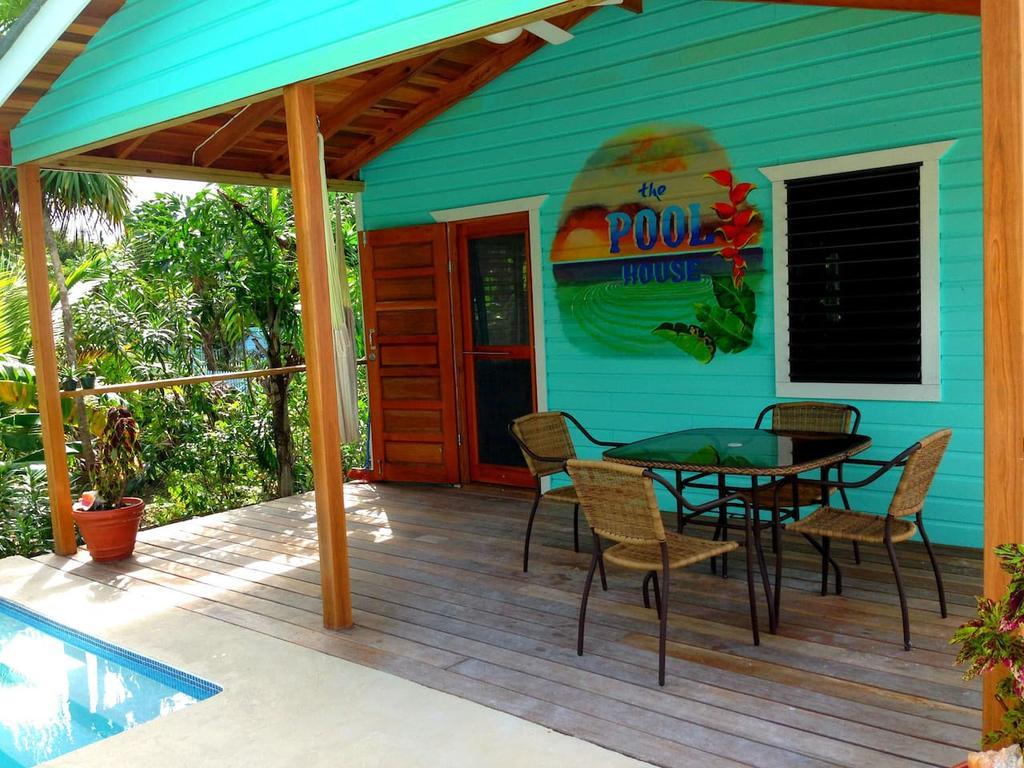 Hummingbirds Cabins Caye Caulker Exteriör bild
