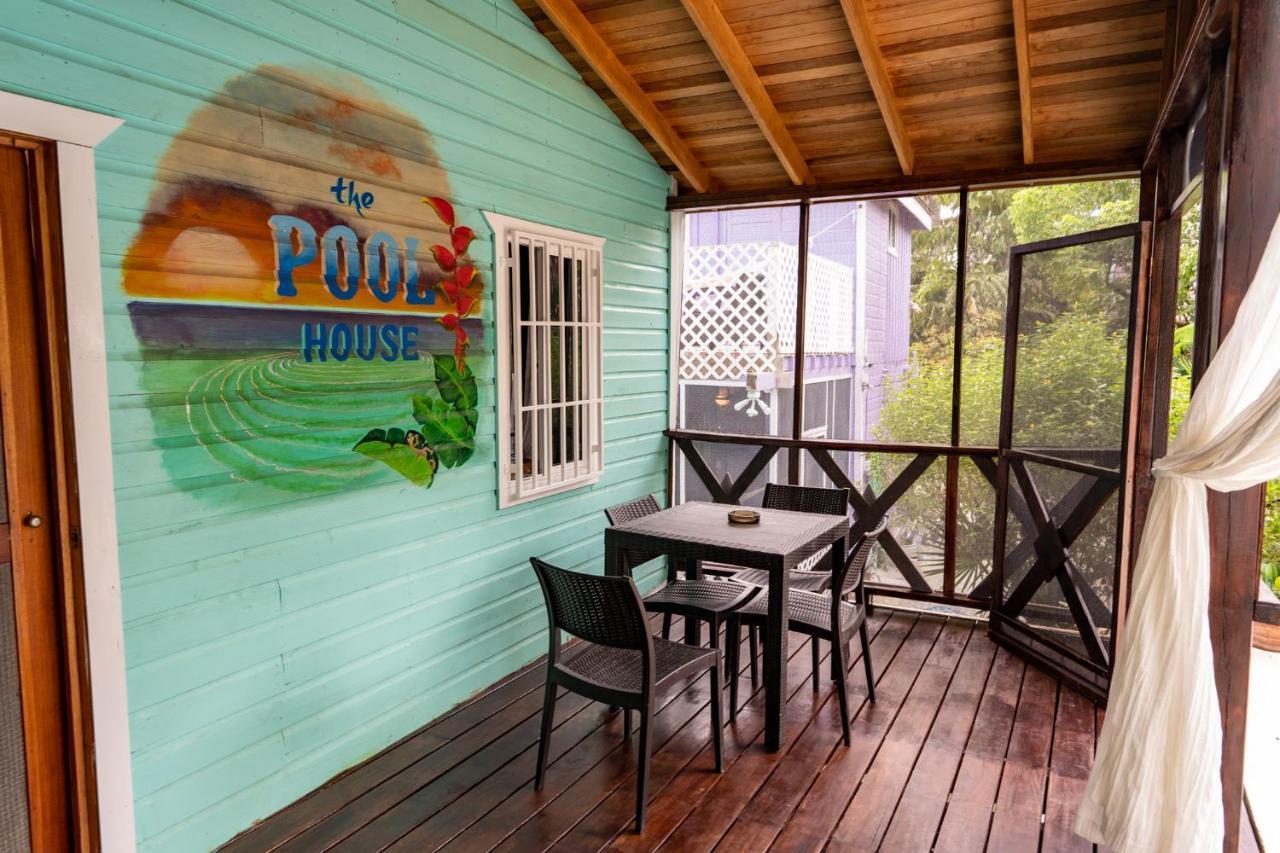 Hummingbirds Cabins Caye Caulker Exteriör bild